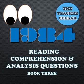 Preview of George Orwell's 1984: Book Three (3) Study Guide Questions & Answer Key