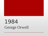 1984 George Orwell Biography Presentation