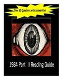 1984 Part III Reading Guide George Orwell