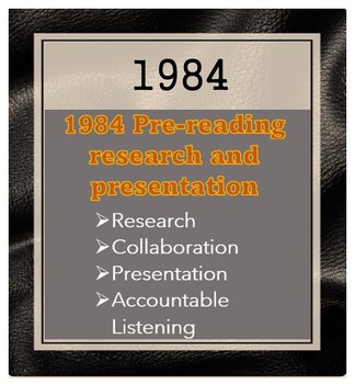Preview of 1984 Pre-reading Group Research and Presentation on relevant issues
