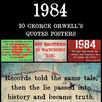 1984 poster ideas