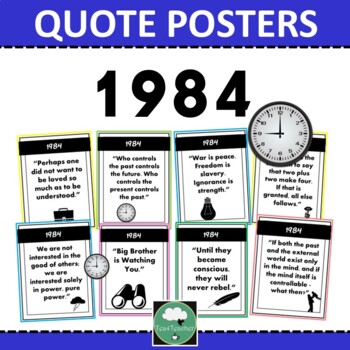 Preview of 1984 Quote Posters