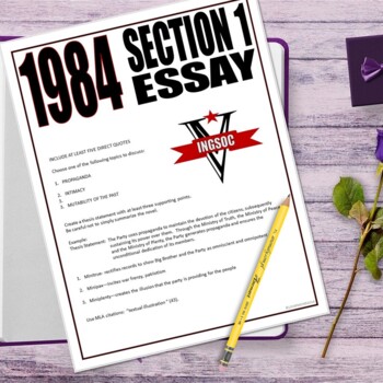 1984 part 1 essay prompts