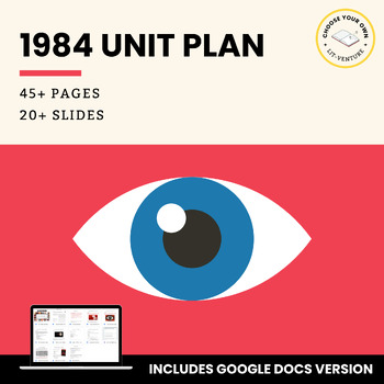 Preview of 1984 Unit Plan, V for Vendetta Supplementary Film, Google Drive and Printable