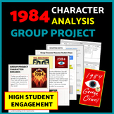 1984 by George Orwell 1984 Fun Project, Group Project Char