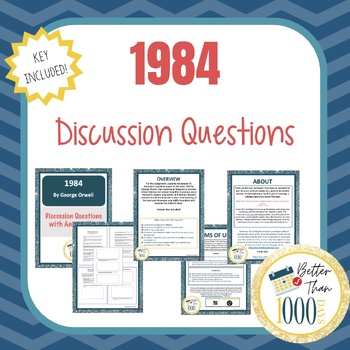 1984 discussion questions book 1
