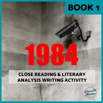 Preview of 1984 by George Orwell Fun Activities: Close Reading & Paragraph Writing, Book 1