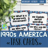 1990s America Task Cards
