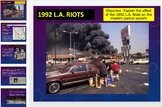 1992 L.A. Riots Powerpoint Slides and Lecture Notes