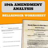19th Amendment Analysis (Women's Suffrage)