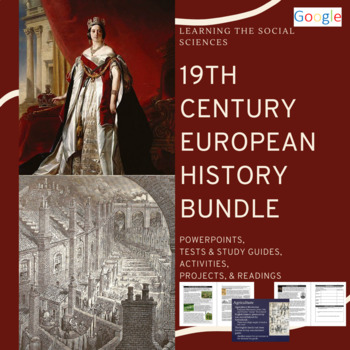 Preview of 19th Century European History Bundle: PPTs, Tests, Activities, Readings, & More