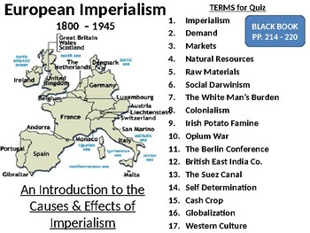 Preview of 19th Century Imperialism LESSON BUNDLE: An introduction