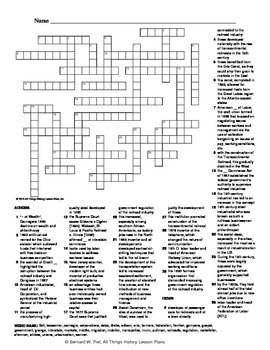 Unscrupulous 19th-century tycoon crossword clue Archives 