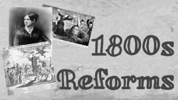 Preview of 19th Century Reforms Hyperdoc