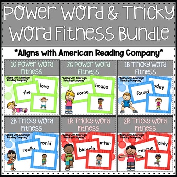 Preview of 1G-2R Power Word & Tricky Word Fitness