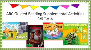 Preview of 1G Guided Reading Supplemental Activities-Distance Learning