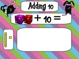 1.NBT.4 Adding 10 to any number SMARTBoard Lesson
