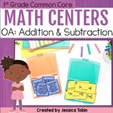 1st Grade Math Centers - OA Addition and Subtraction Withi