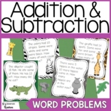 1st Grade Word Problems Jungle Theme