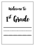 1ST GRADE | Bulletin Board Printables | Classroom Organization