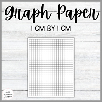 Graph Paper Notebook 1 Cm Square Grid Paper by Super Robert70