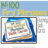 1st 100 Fry Phrases Task Cards