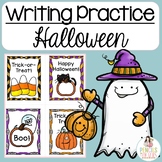 Halloween Writing Practice