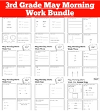 1st, 2nd & 3rd Grade math and literacy-based Bundle Worksh