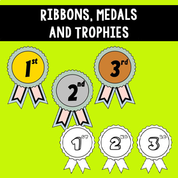Preview of 1st 2nd 3rd Place - Ribbons, Medals and Trophies
