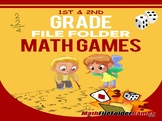 1st & 2nd Grade File Folder Math Games [Book 1]