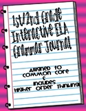 1st / 2nd Grade Interactive Grammar ELA Language Arts Journal