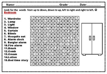 Distance Learning 1st & 2nd Grade, Kindergarten Worksheets, Parts of