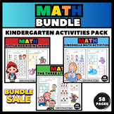 First and Second Grade Math Worksheet Bundle | End of Year