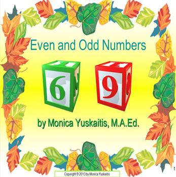 Preview of 1st & 2nd Grades Even and Odd Numbers Powerpoint Lesson