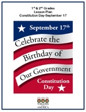 1st & 2nd Grades Lesson Plan Constitution Day
