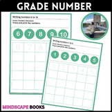 1st 2st Grade Number Charts and Counting Worksheets Bundle