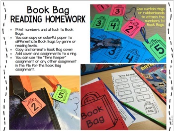 2nd grade book bags