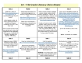 1st - 5th Grade Literacy Board (technology involved)