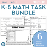 Kindergarten-5th Grade Math Mega Bundles