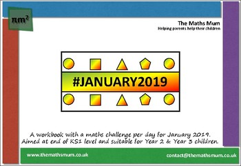 Preview of 1st-7th January 2019 Maths Workbook