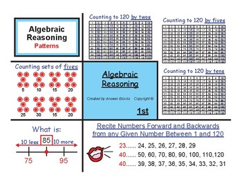 Preview of 1st Algebraic Reasoning