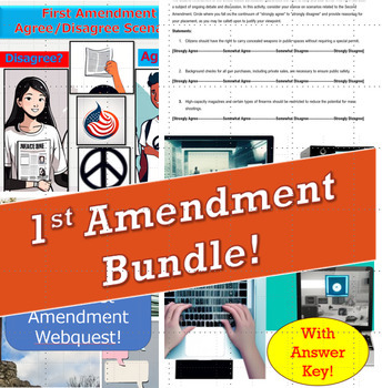 Preview of 1st Amendment Activity Bundle!