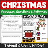1st Christmas Reading Comprehension Passages and Questions