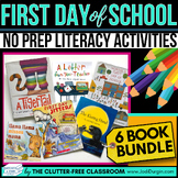1st DAY OF SCHOOL READ ALOUD ACTIVITIES first day picture 