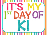 1st Day of K sign- FREEBIE!