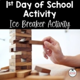 1st Day of School Hands-on Ice Breaker Activity