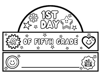 First Day of School Hats for Pre-K, K and 1! – The Kindergarten  Smorgasboard Online Store