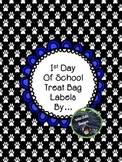 1st Day of School Puppy Treat Tags