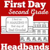 1st Day of Second 2nd Grade School | Craft Activity Crown 