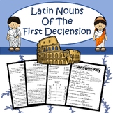 1st Declension Latin Nouns: Guided Lessons and Practice Wo